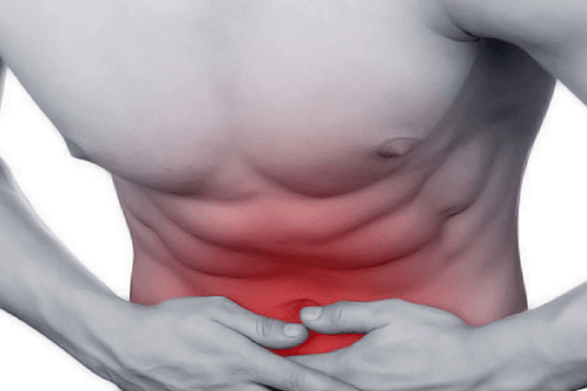 dor abdominal con prostatite crónica