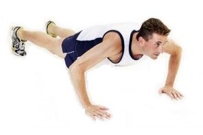 flexións para a prostatite crónica