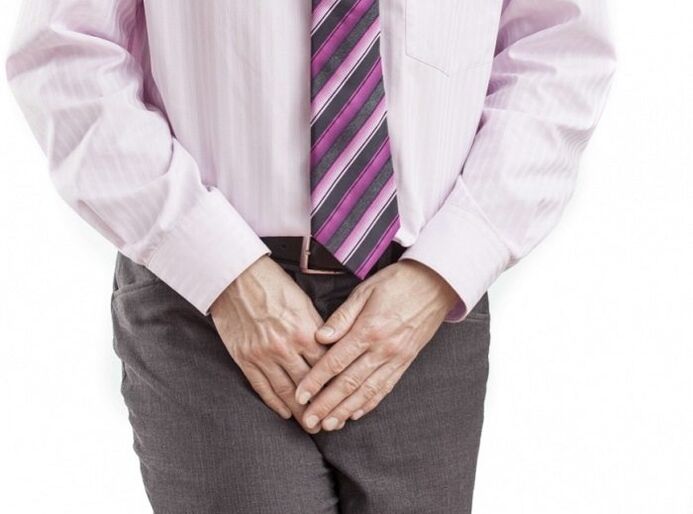 dor na ingle con prostatite